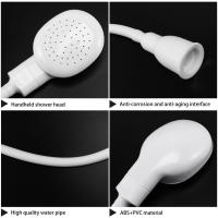Cabezal de pulverización de agua de ducha de pelo blanco, tubo de manguera, grifo mezclador de baño de champú - details 6