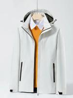 Chaqueta impermeable a prueba de viento para hombre y mujer. - details 7