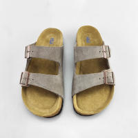 Zapatillas de cuero de vacuno, zapatillas frescas, zapatos de playa de verano, suela antideslizante suave, zapatos de pareja para hombres y mujeres - details 22