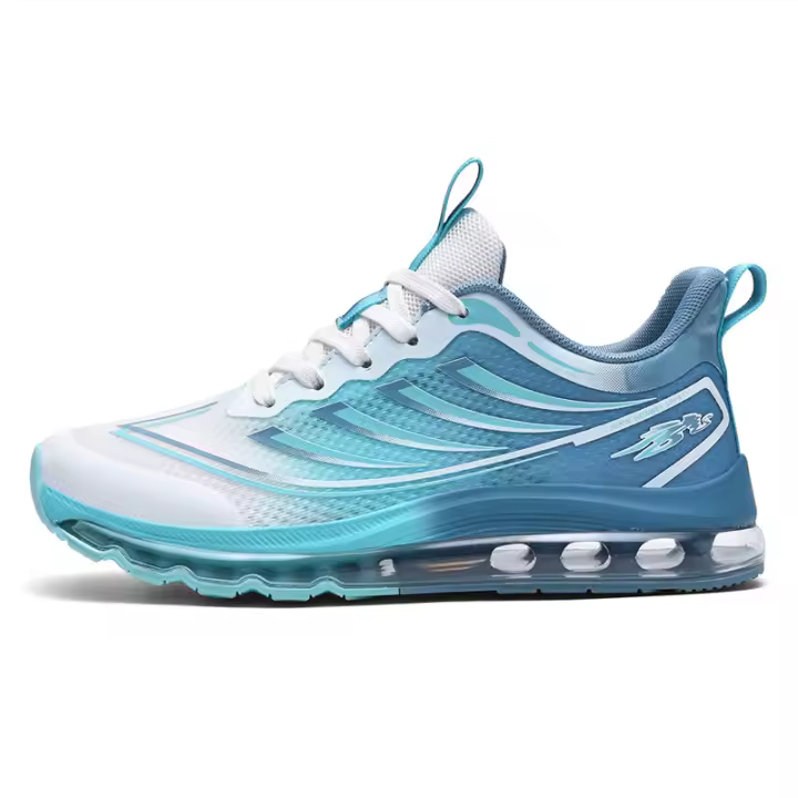 Zapatillas Deportivas para Hombres de Malla Completa Palma de Cojín de Aire Extra Grande - 1
