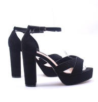 Calzados Soraia Sandalia Antelina Mujer Fiesta Tacón Cerrado Hebilla Moda 2023 - details 4