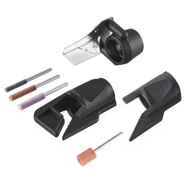 Kit de accesorios para afilar herramientas de jardinería al aire libre, Kit de afilado Dremel, herramientas Dremel, hojas de sierra de cadena de corte lento - 1