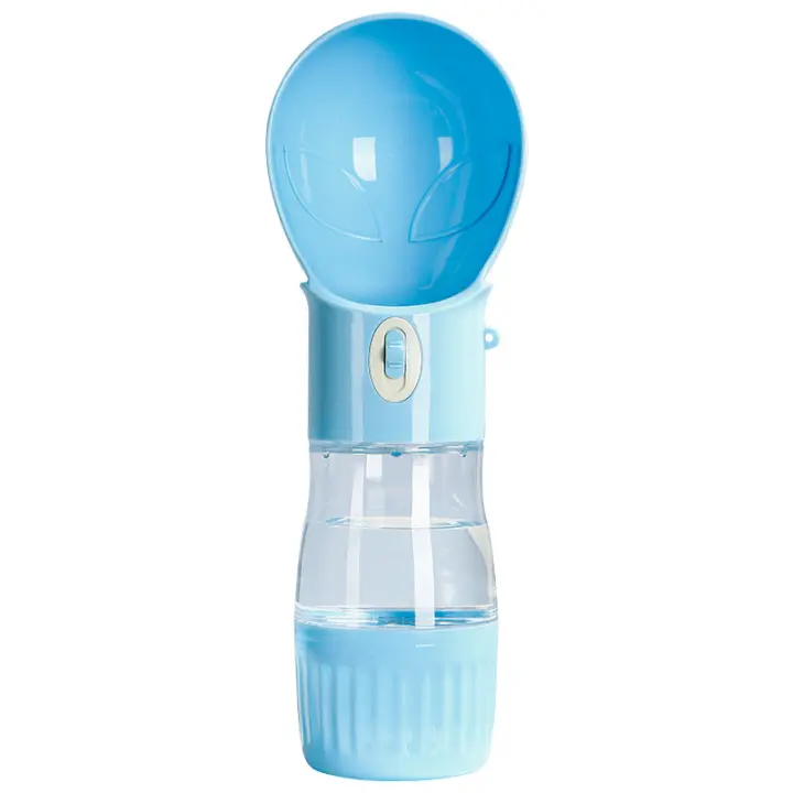 Nueva taza de agua portátil para mascotas salir, taza de agua multifuncional para perros salir, taza de comida de agua - 1