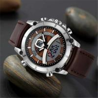 Reloj Deportivo de Lujo Premium XINEW Función Doble Tiempo Correa de Cuero - details 3