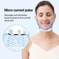 Dispositivo de masa Estimulador muscular pulso línea de mandíbula ejercicio V cara reafirmante y levantamiento Papad removedor adelgazamiento Facial - details 2