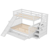 Cama de Almacenamiento Multifuncional Blanca 90 x 200 sobre 140 x 200 Con Cajones - details 7