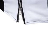 Camisas de manga larga con cierre para hombre, camisas informales para hombre, diseño de documentos, blanco y negro, escritorio de negocios y trabajo, moda de primavera - details 18