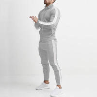 Traje Deportivo Casual para Hombres Primavera-Otoño 2025 Pantalones Largos con Mangas - details 3