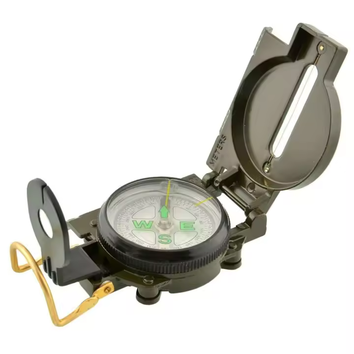 Compaso Táctico Plegable Navegación Precisa para Survival al Aire Libre Deportes y Exteriores - 1