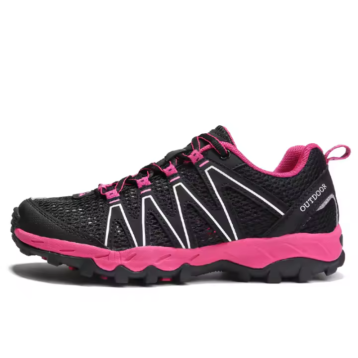Cordones ligeros y transpirables para mujer, zapatos antideslizantes para caminar, correr y caminar al aire libre 7 - 1