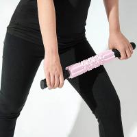 1PCS 9-Wheel Full Body Muscle Massager Roller Stick Acupressure Trigger Point Recovery Tool Deep Relax Gear Massage Stick - details 4