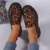 Mocasines con estampado de moda para mujer, zapatos planos informales, sin cordones, Otoño e Invierno - details 3