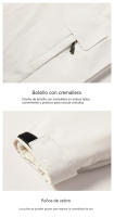 Chubasquero para mujer, impermeable, ligero, cortavientos, plegable, con capucha, para correr al aire libre - details 16