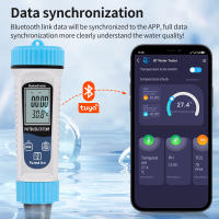 Monitor de calidad del agua 5 en 1 con Bluetooth, Detector multifunción de PH/EC/TDS/CF/Temp, conexión por aplicación Tuya, TDS, probador de acuario - details 3