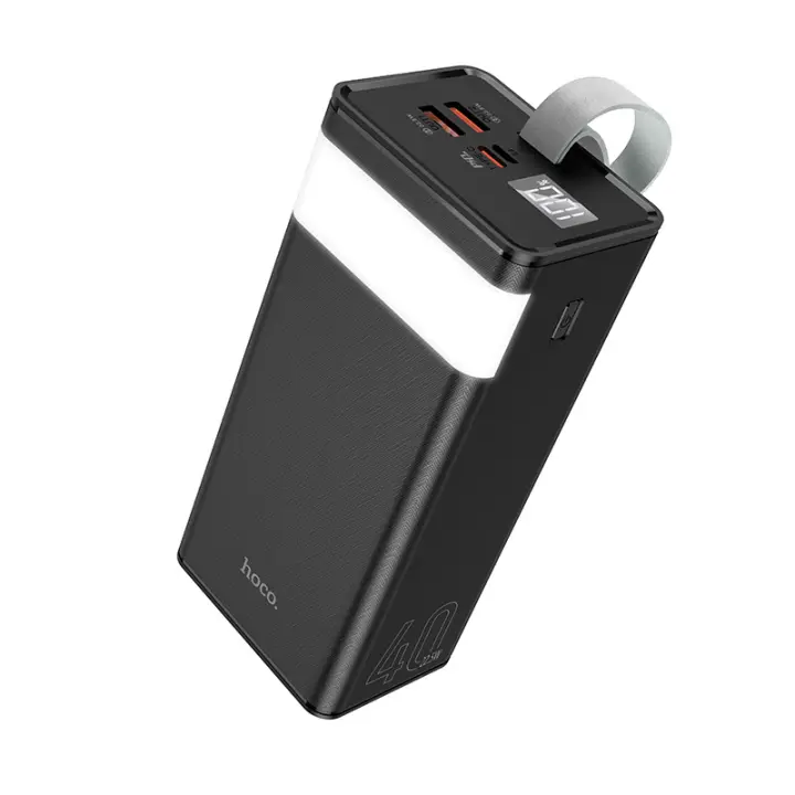 Batería Externa HOCO J86 40000 ~ 60000mAh 22,5 W + PD20W + QC3.0 tipo-c * 1 USB * 2 iluminación LED - 1