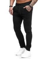 Diseño deportivo a rayas de hip-hop para hombre, pantalones Fiess, otoño e invierno - details 11
