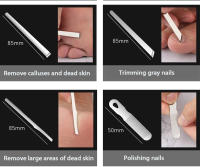 Juego de manicura de 21 Uds., cortaúñas para uso doméstico, herramienta cortaúñas de acero inoxidable, cortaúñas con ranuras para uñas de los pies y dedos - details 8