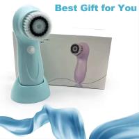 Cepillo de limpieza Facial, depurador Facial, dispositivo limpiador giratorio exfoliante eléctrico, masaje de limpieza profunda impermeable, elimina puntos negros - details 11