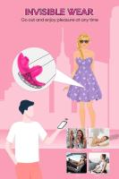 Vibrador Inalámbrico Wearable Bluetooth Control Remoto de Mujer Estimulador de Clítoris y Punto G - details 7