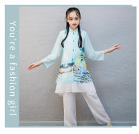 Hanfu, libro para estudiantes de escuela primaria Guoxue para niños, ropa para niños, disfraces antiguos de estilo chino, recitación para niñas - details 10