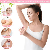Epilador 3 en 1 para Mujeres Hatteker Carga Rápida, Sin Dolor, Uso en Seco y Húmedo para Cara, Cuerpo, Piernas Aparato de Peluquería de Marca China - details 1