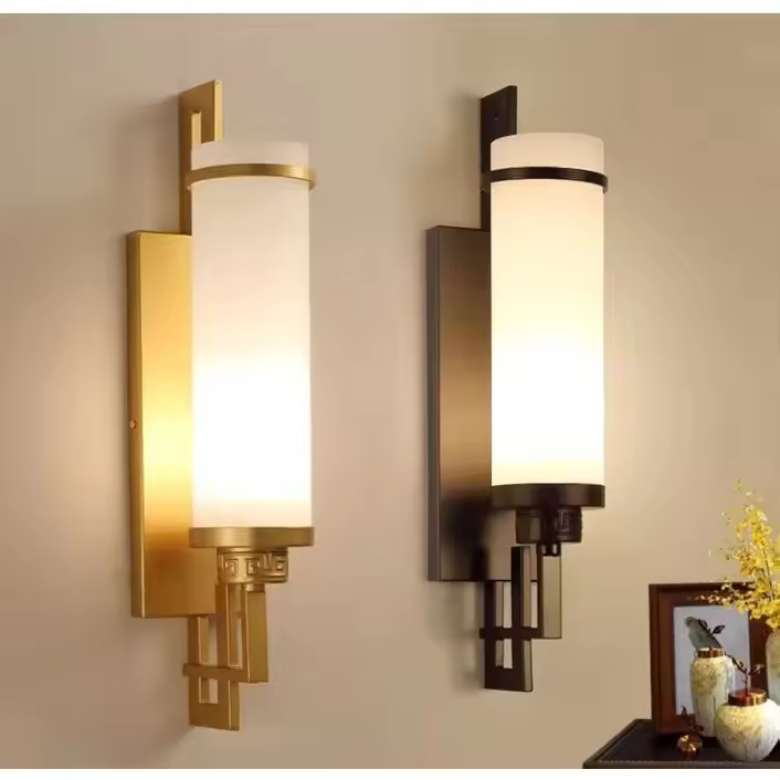 Luz de pared de lujo de estilo Retro chino para interiores, sala de estar, dormitorio, escalera, nuevo - 1