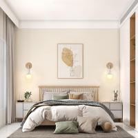 Mini aplique de pared moderno, accesorio de luz Industrial clásico con Base de madera para dormitorio, baño y pasillo, sin bombilla - details 12
