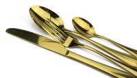 JANKNG Juego de Vajilla de Acero Inoxidable, Cubiertos Coloridos de Arcoíris, Apto para Lavavajillas, Vajilla Occidental, Accesorios de Cocina - details 14