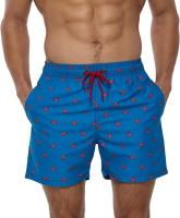Bañadores de Baño para hombre, Bañadores de Surf para Playa, Traje de Baño de Secado Rápido, pantalones cortos de Natación con Bolsillos y Cordón - details 1