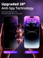 Protector de Pantalla de Vidrio de Privacidad sin Polvo para iPhone 2Pcs Accesorios de Electrónica - details 9