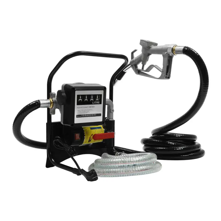 Bomba extractora de combustible diésel, 220V, 120W, autosucción, transferencia de fluido - 1