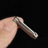 Mini cuchillo plegable TC4 de aleación de titanio Portátil, cuchillo colgante, desembalaje express, cuchillo de bolsillo, herramienta EDC para regalo - details 49