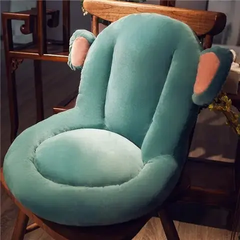 Cojín con respaldo para suelo de dormitorio, silla integrada, ventana de Bahía, silla fácil Universal para las cuatro estaciones - 1