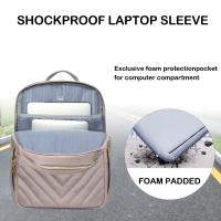 Mochila para ordenador portátil de 15,6 pulgadas, Mochila para mujer, antirrobo, viaje, trabajar, fiesta - details 10