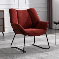 Sofá de Salón Moderno de Lino Estilo de Descanso con Brazo para Dormitorio - details 14