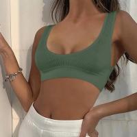 Sujetador deportivo sin costuras para mujer, ropa interior Sexy sin aros, Bralette de inmersión, lencería cómoda, pechos pequeños - details 6