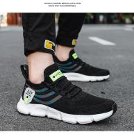 Zapatos deportivos para hombre, zapatillas informales ligeras y transpirables, zapatillas de correr negras de malla para exteriores, zapatillas deportivas para correr, tenis y caminar - details 15