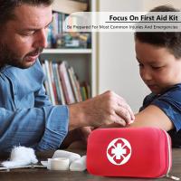 Bolsa de primeros auxilios médica de emergencia, bolsa vacía para viaje, Camping, coche, Kit de supervivencia de rescate al aire libre, estuche de almacenamiento portátil EVA - details 4