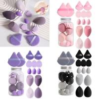 14-piece Ultra Soft Makeup Egg Air Cushion Powder Dry and Wet Powder Puff Makeup Egg Non-Latex Powder Puff - details 3