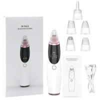 Removedor eléctrico de espinillas, aspiradora de poros, limpiador Facial de acné, eliminación de puntos negros, Extractor de espinillas, herramienta de cuidado de la piel para cara y nariz - details 0