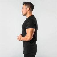 Camisetas para correr y gimnasio para hombre, ropa deportiva de secado rápido de verano, camiseta de manga corta con cuello redondo, camiseta ajustada, camisetas de entrenamiento para culturismo - details 2