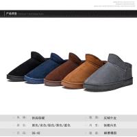 Botas de nieve para hombre, zapatos de algodón para exteriores, zapatilla de algodón con aislamiento de felpa, zapatos de ocio para parejas, botas de felpa para mujer, zapato masculino - details 4