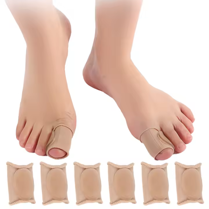 Separadores de Pies Ortopédicos en Silicona Gel para Hallux Valgus Tubo de Pie Overlapping Alivio del Dolor de Pie Corrector de Pies - 1