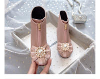 Nuevo terciopelo dos zapatos de algodón botas de bebé para niños vestido niña princesa botas - details 16