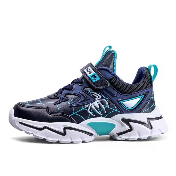 Zapatillas De Deporte de Araña de Dibujos Animados para Niños Zapatos Deportivos Cómodos - 1