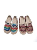 Zapatos de cáñamo de estilo étnico, de tela, de suela plana y lino bordado, transpirables y clásicos, para mujer, antideslizantes para interiores y exteriores, 2025 - details 14