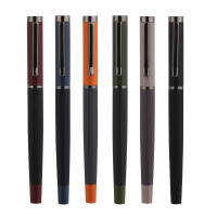 Pluma estilográfica de Metal de colores grises 3775 de lujo, suministros de papelería escolar para estudiantes de oficina financiera, bolígrafos de tinta - details 1