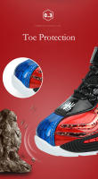 Zapatos de Baloncesto para Niños con Upper de Microfibra y Pegamento Antideslizante - details 7