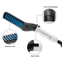 Cepillo de Alisa de Pelo de Alta Velocidad Profesional Herramienta de Peluquería Eléctrica Multifuncional para Hombres Enchufe Europeo Standard Certificado CE - details 5