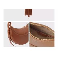Bolso De Media Luna Polene Para Mujer Bolso De Cuero Para Las Axilas - details 3